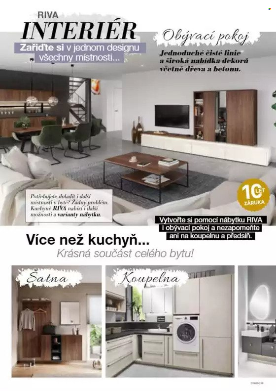 Leták SCONTO NÁBYTEK. Strana 1