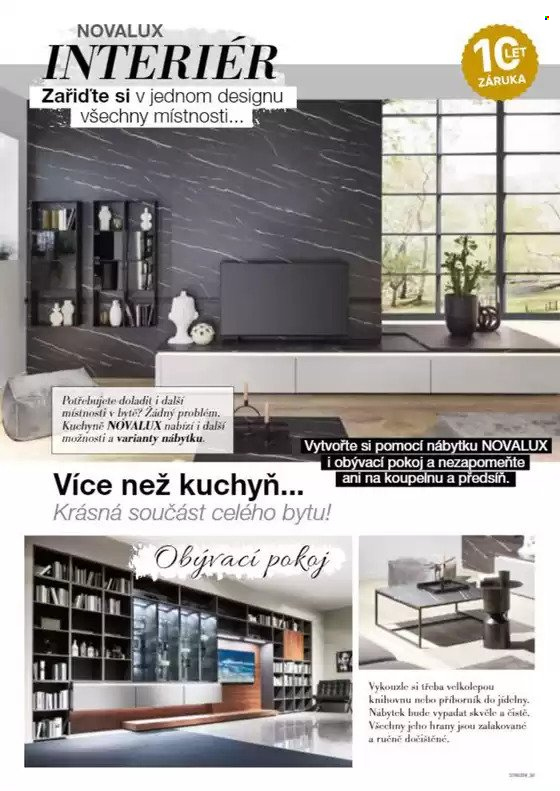 Leták SCONTO NÁBYTEK. Strana 1