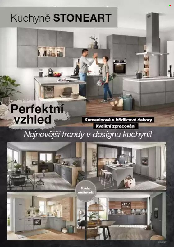 Leták SCONTO NÁBYTEK. Strana 1