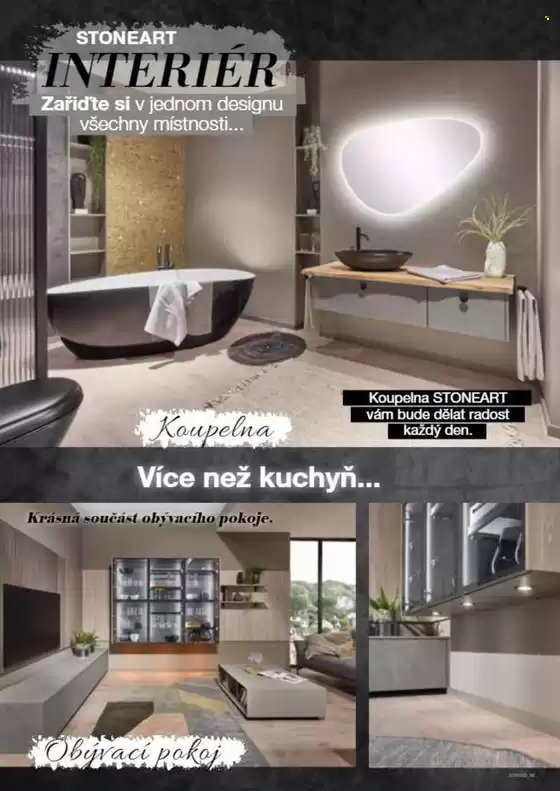 Leták SCONTO NÁBYTEK. Strana 1