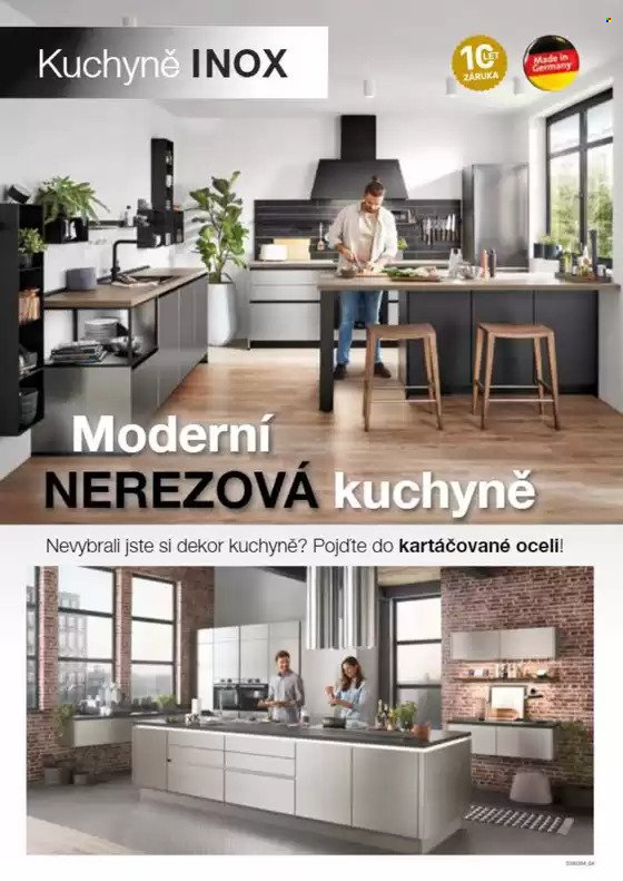 Leták SCONTO NÁBYTEK. Strana 1