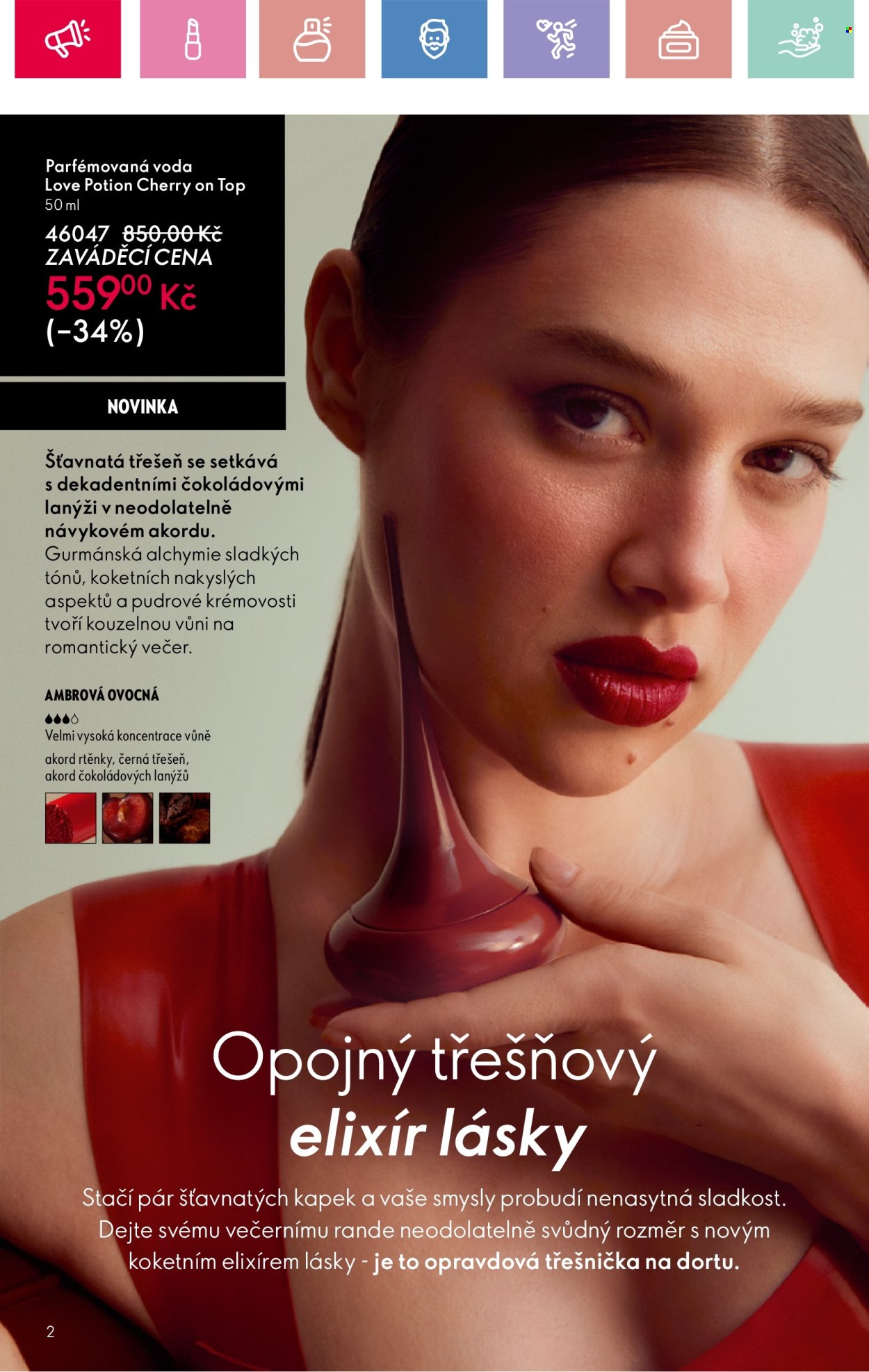 Leták ORIFLAME - 9.2.2025 - 1.3.2025. Strana 1