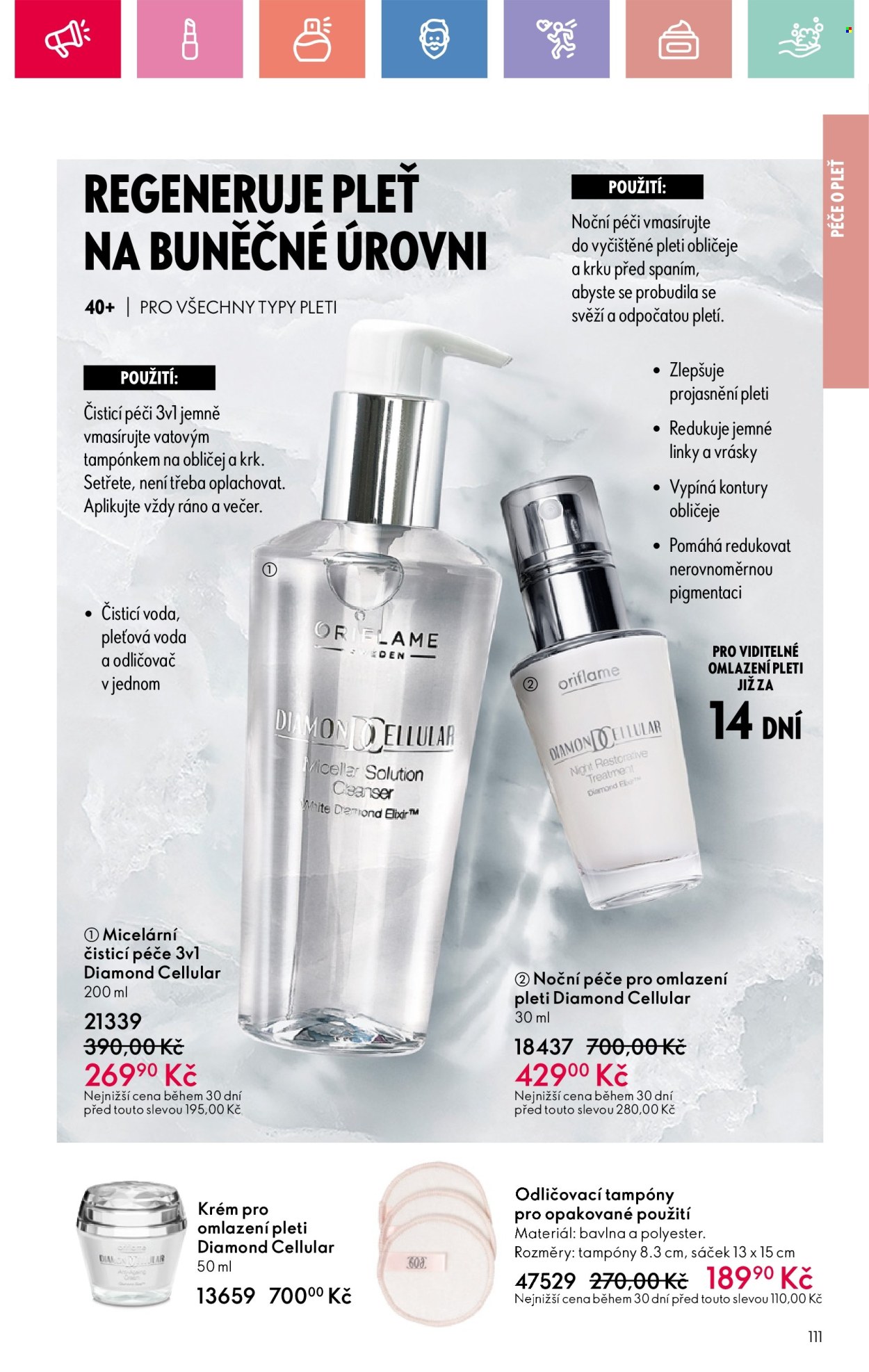 Leták ORIFLAME - 9.2.2025 - 1.3.2025. Strana 1