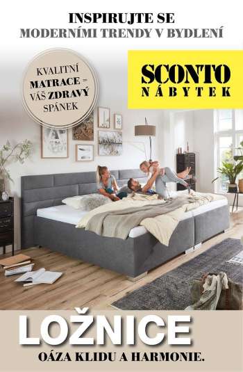 Leták SCONTO NÁBYTEK.