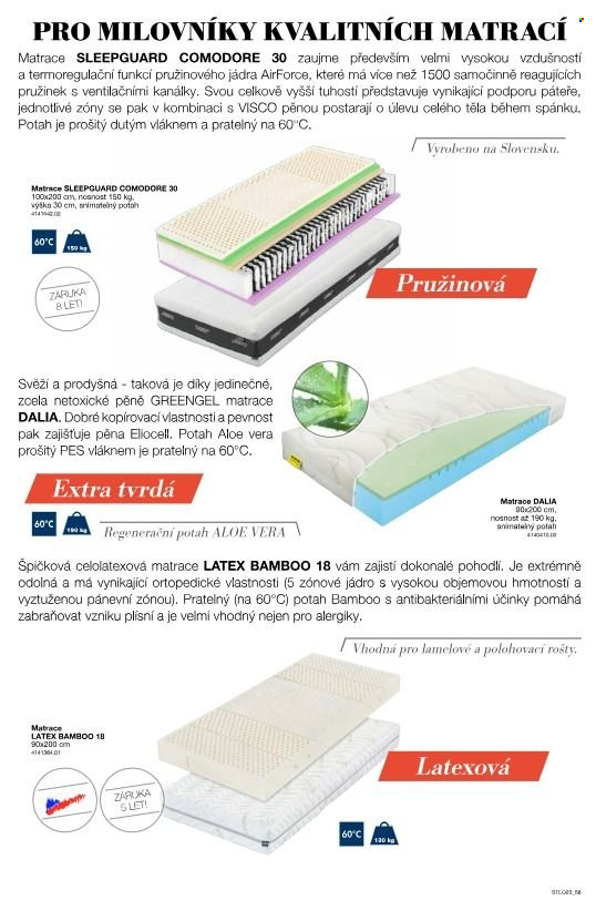 Leták SCONTO NÁBYTEK. Strana 1