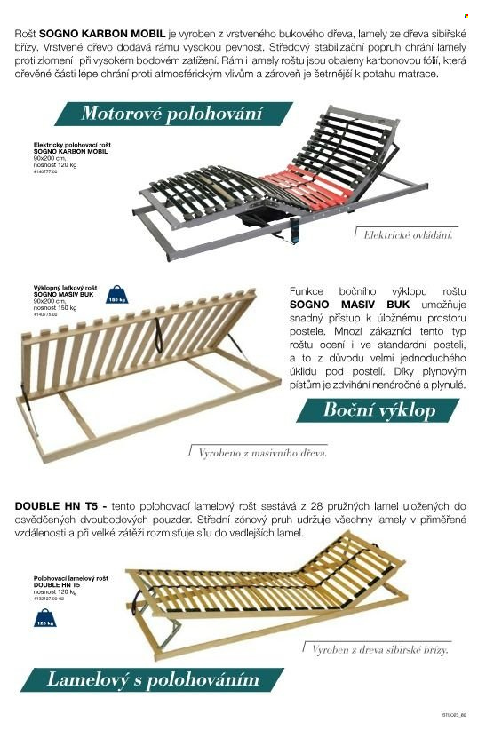 Leták SCONTO NÁBYTEK. Strana 1
