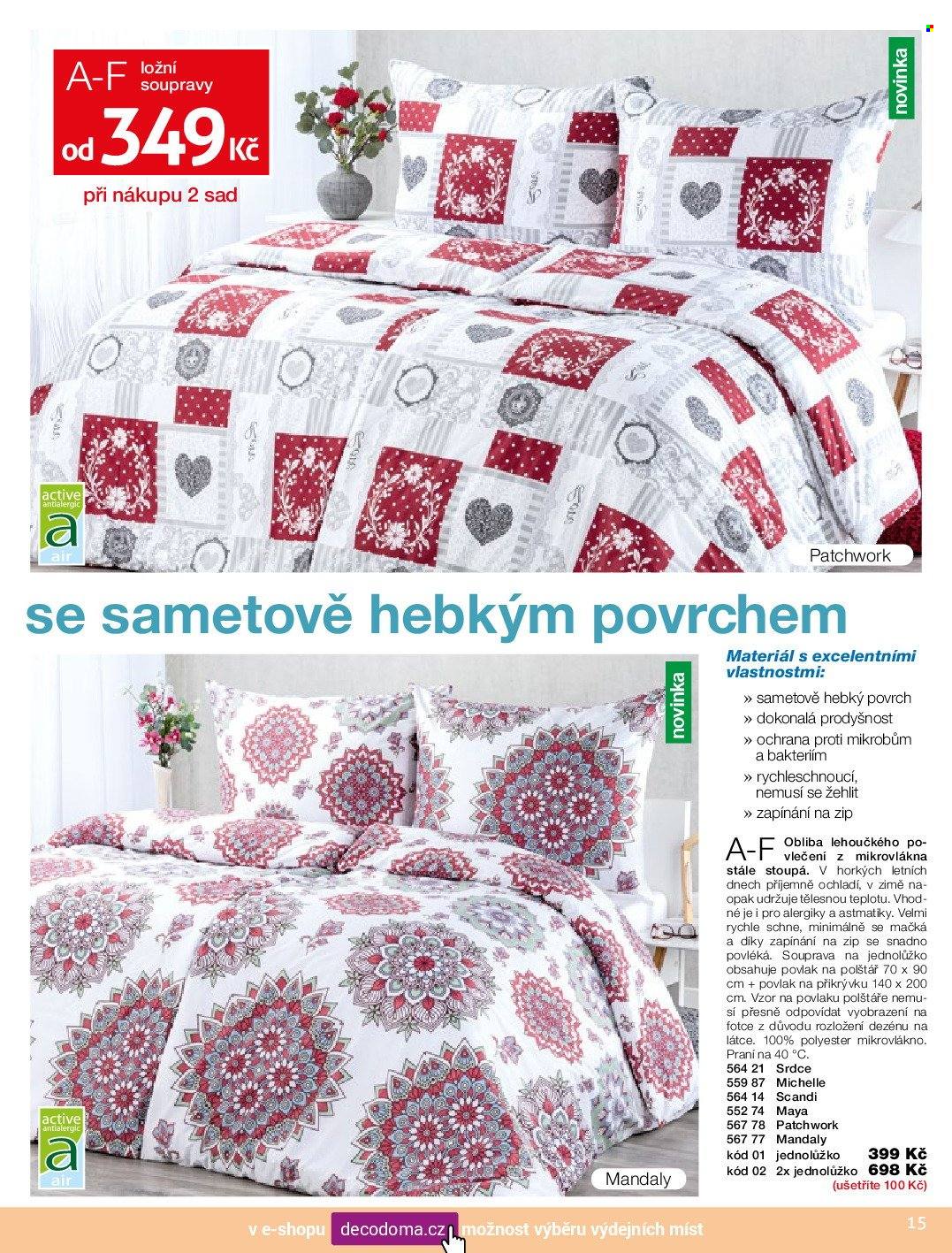 Leták decoDoma. Strana 1