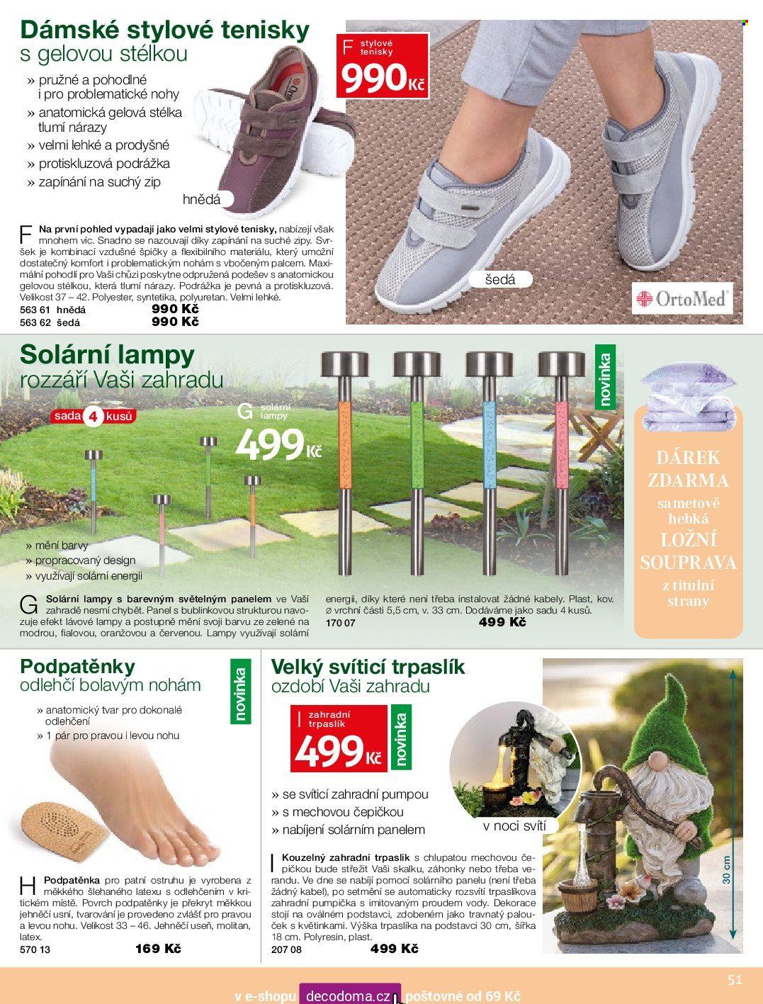 Leták decoDoma. Strana 1