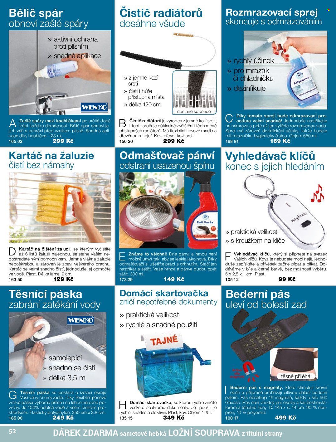 Leták decoDoma. Strana 1