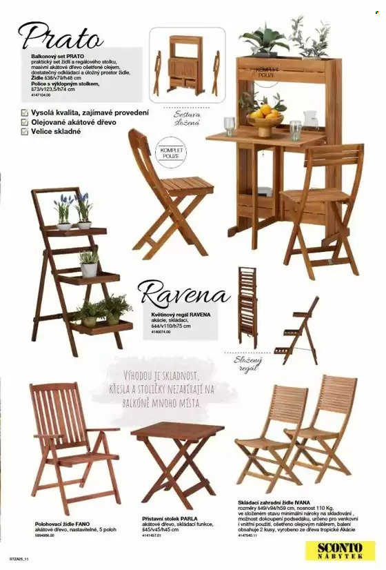Leták SCONTO NÁBYTEK. Strana 1