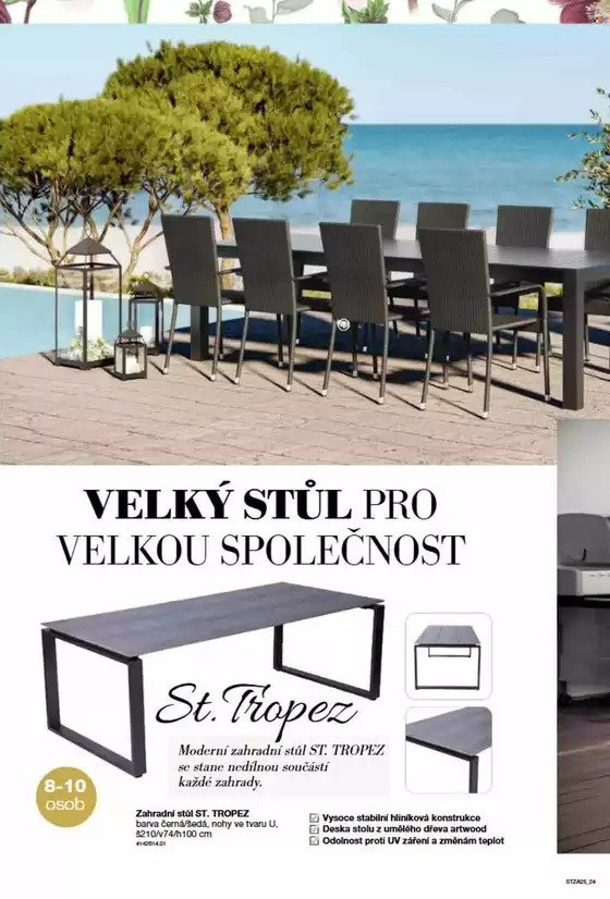 Leták SCONTO NÁBYTEK. Strana 1