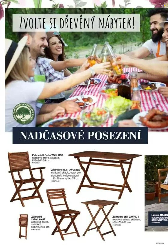 Leták SCONTO NÁBYTEK. Strana 1