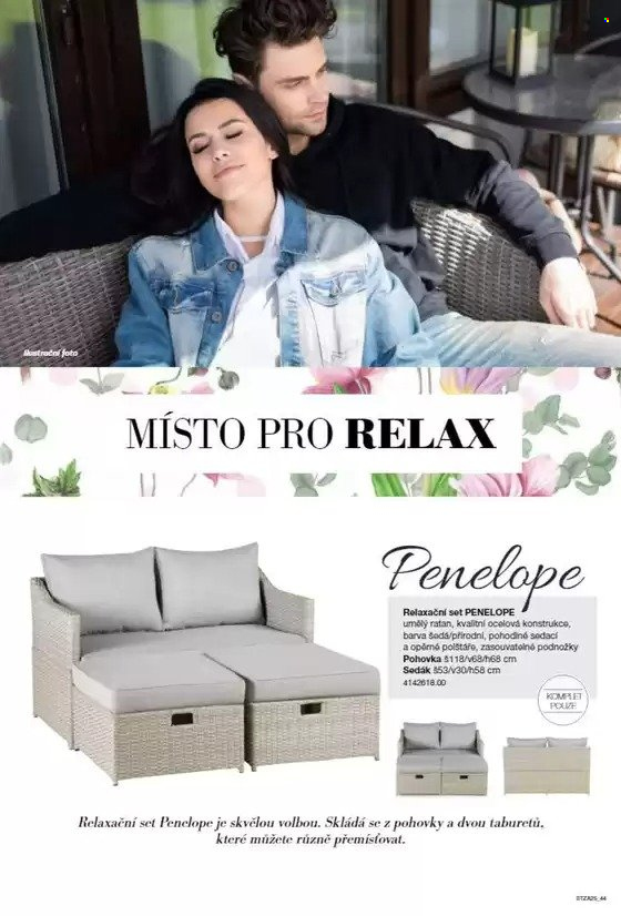 Leták SCONTO NÁBYTEK. Strana 1