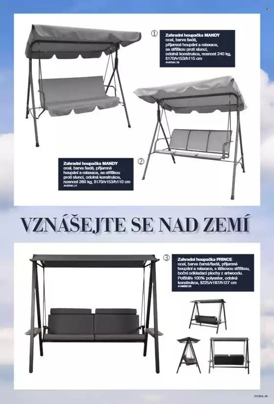 Leták SCONTO NÁBYTEK. Strana 1