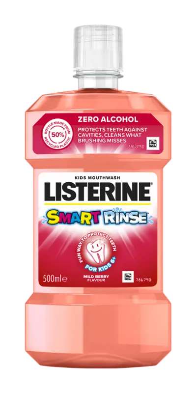 Listerine Ústní voda pro děti Smart Rinse Mild Berry
