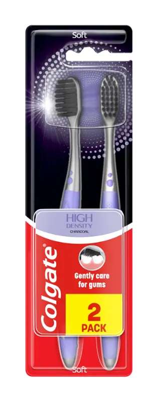 Colgate Zubní kartáček High Density Charcoal, různé druhy