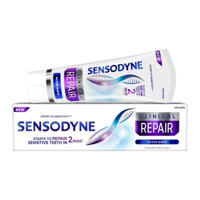 Sensodyne Zubní pasta s fluoridem Clinical Repair Active White