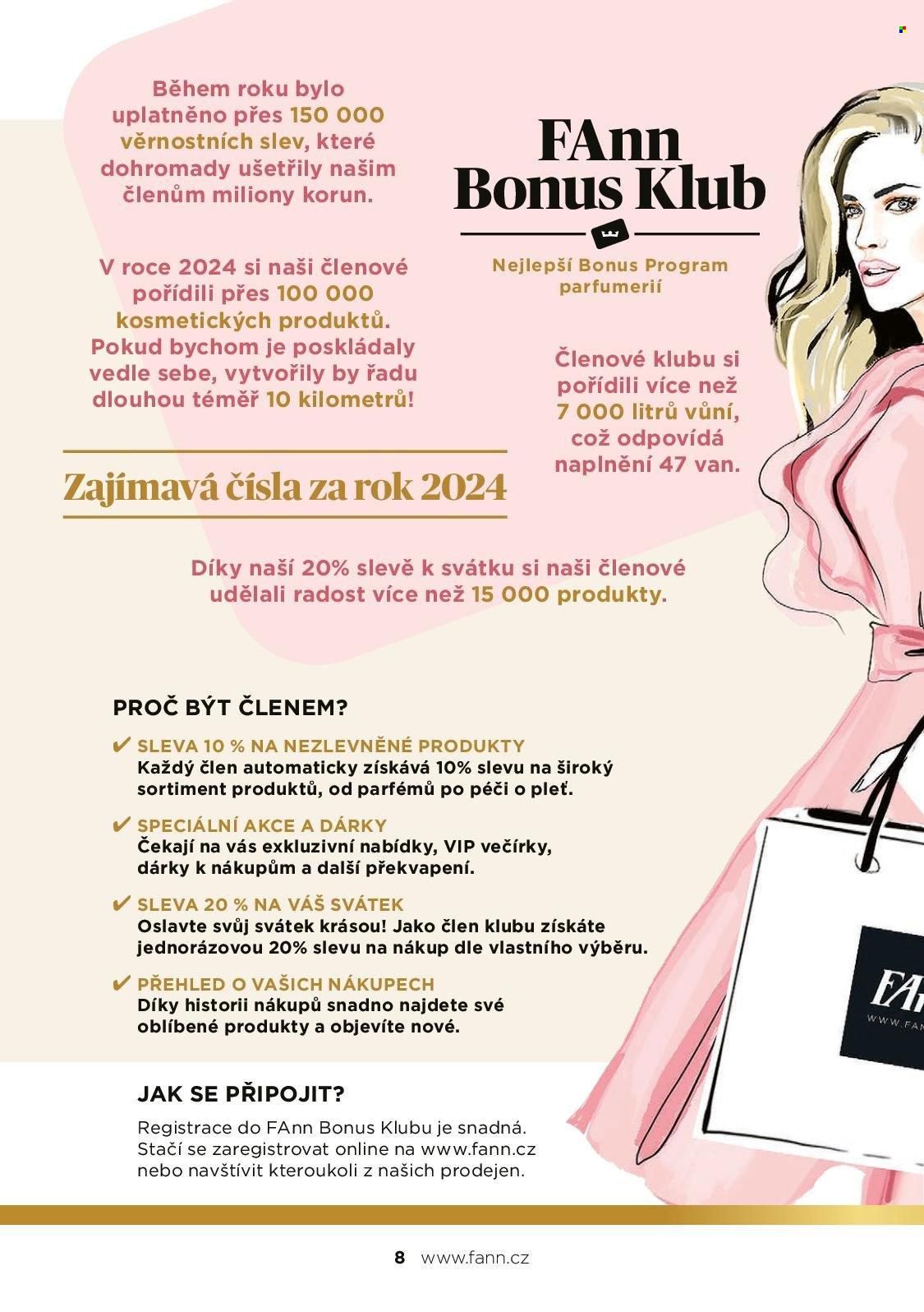 Leták FAnn parfumerie - 1.3.2025 - 31.5.2025. Strana 1