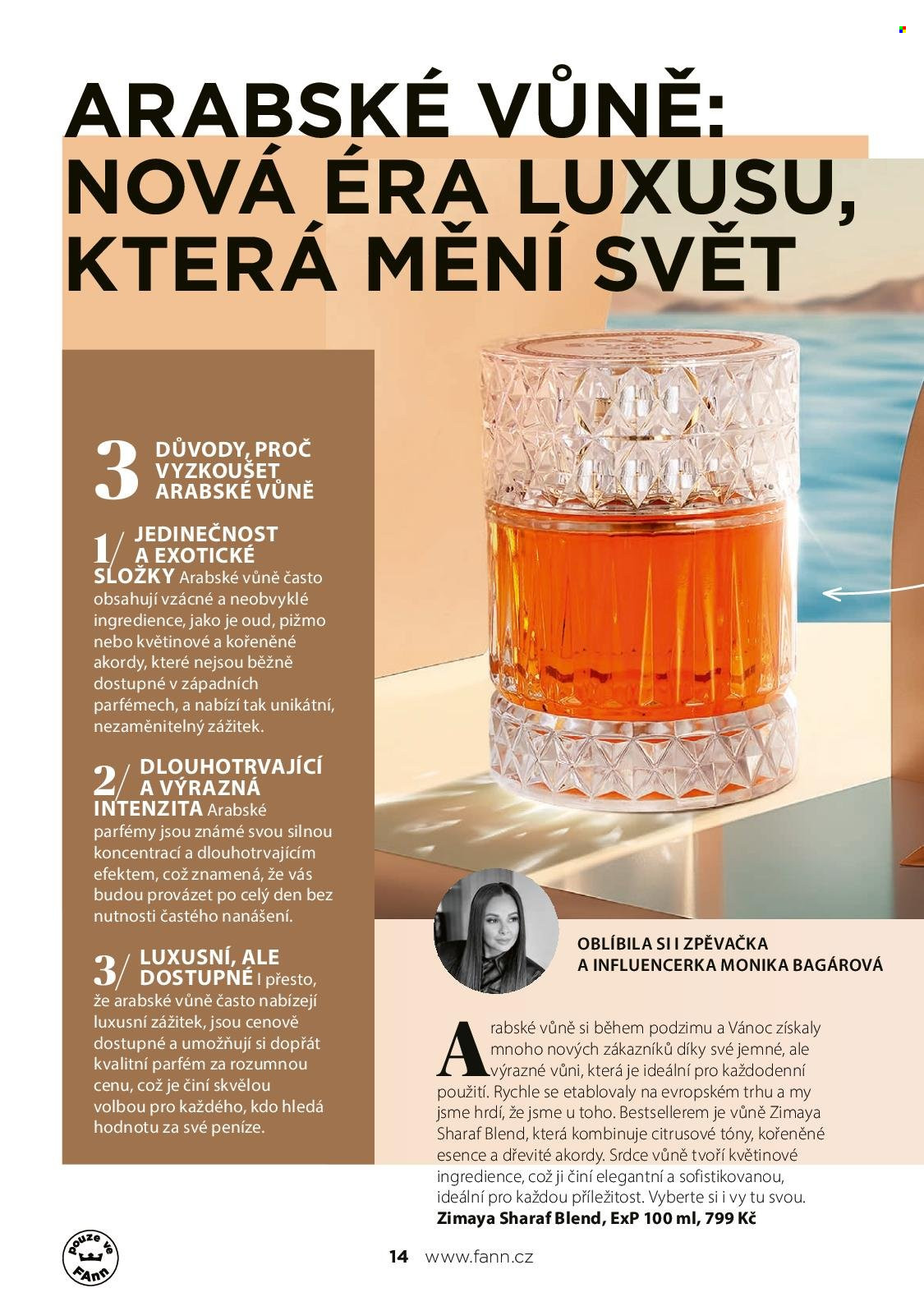 Leták FAnn parfumerie - 1.3.2025 - 31.5.2025. Strana 1