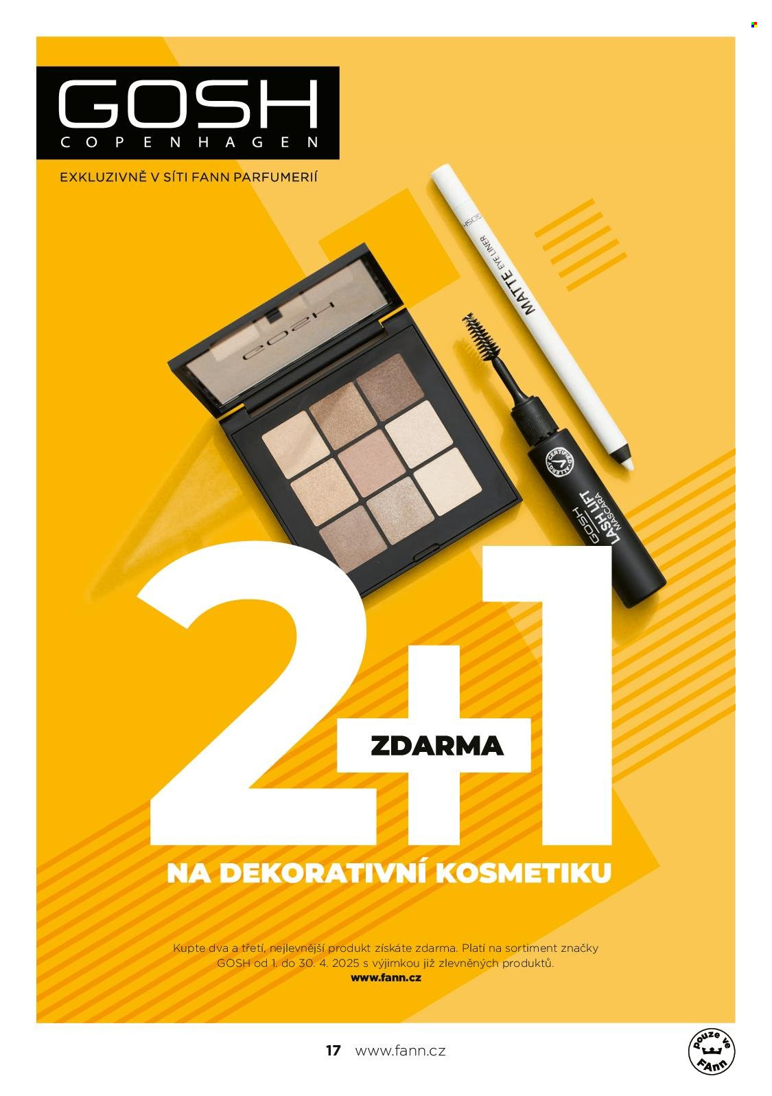 Leták FAnn parfumerie - 1.3.2025 - 31.5.2025. Strana 1