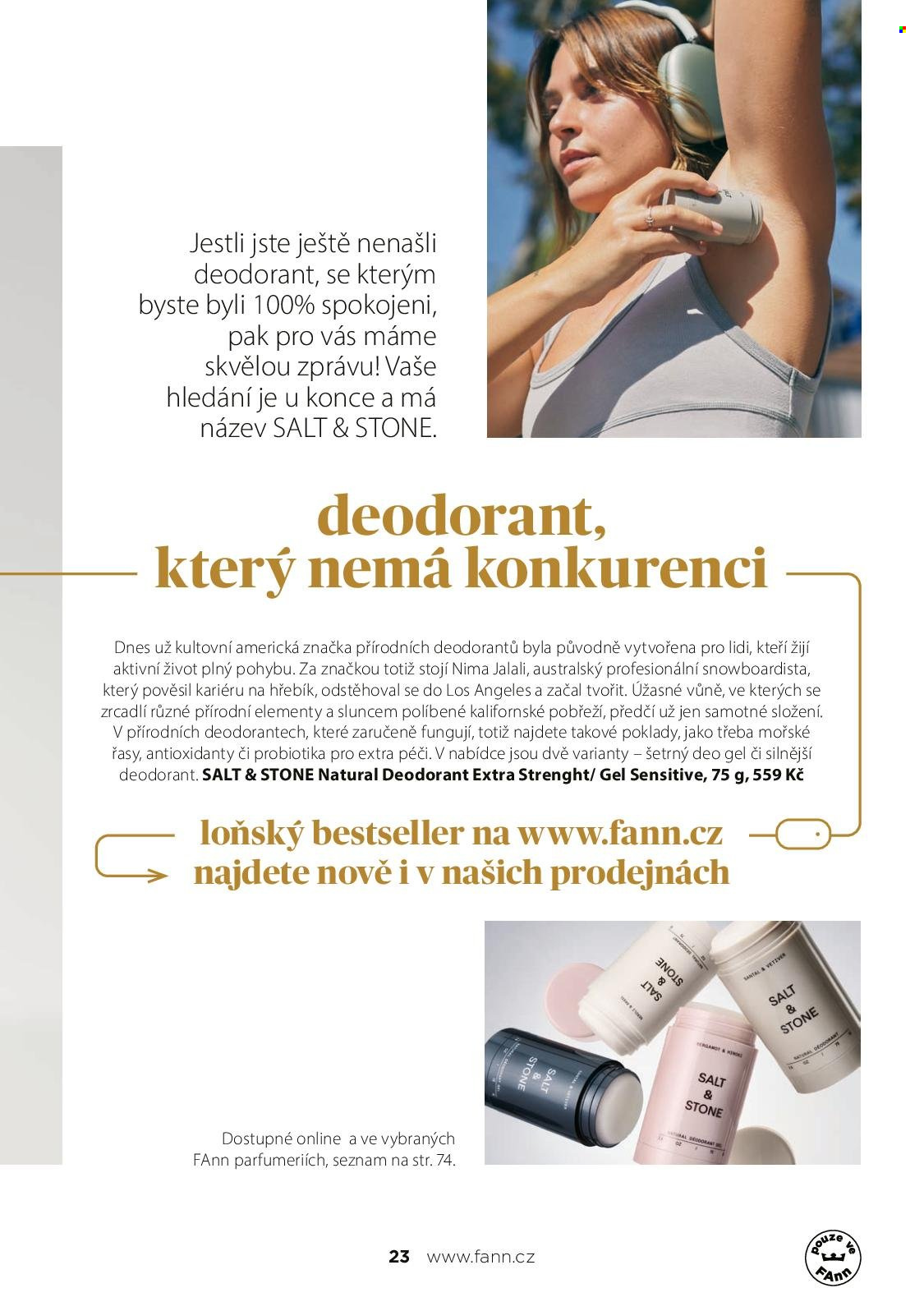 Leták FAnn parfumerie - 1.3.2025 - 31.5.2025. Strana 1