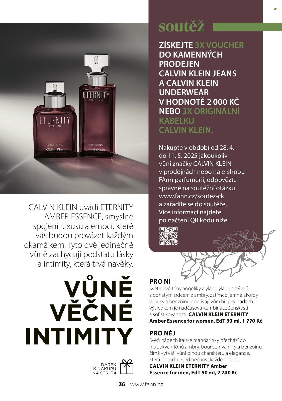 Leták FAnn parfumerie - 1.3.2025 - 31.5.2025. Strana 1