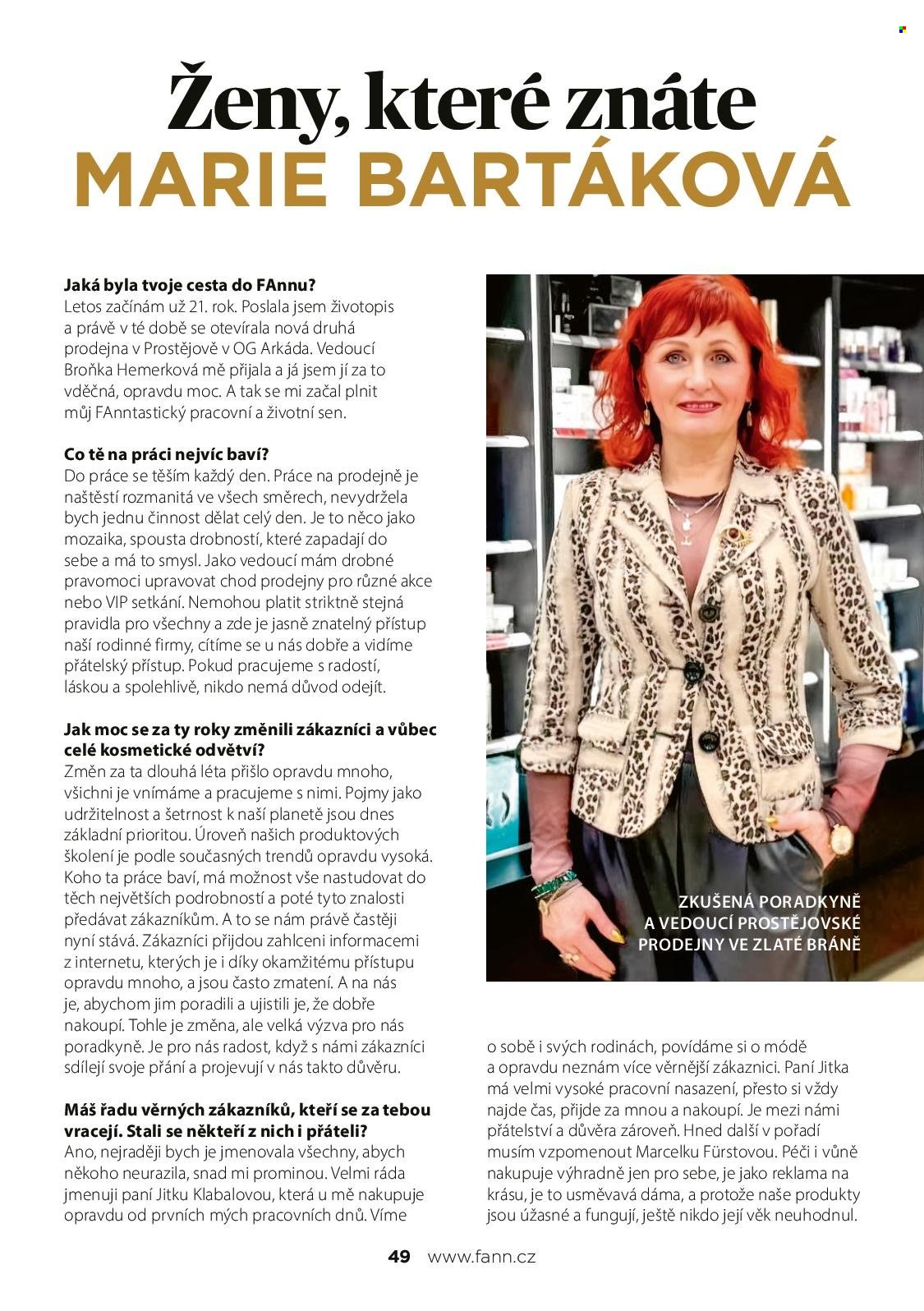 Leták FAnn parfumerie - 1.3.2025 - 31.5.2025. Strana 1