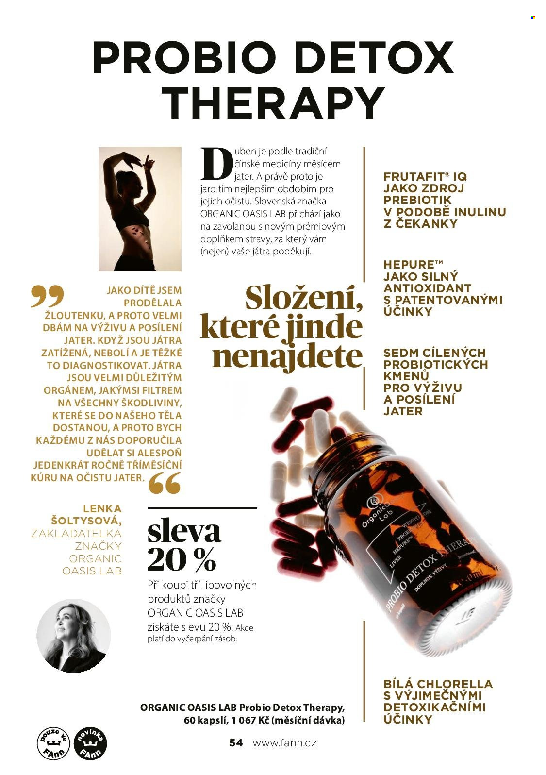 Leták FAnn parfumerie - 1.3.2025 - 31.5.2025. Strana 1