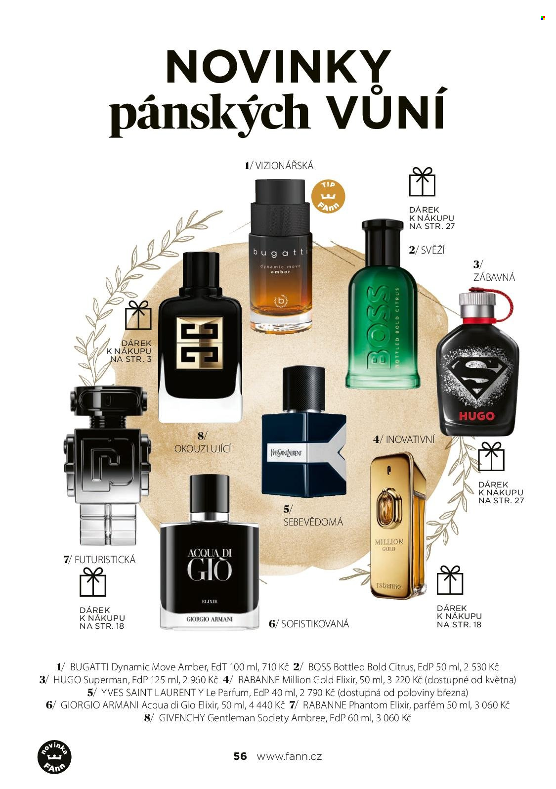 Leták FAnn parfumerie - 1.3.2025 - 31.5.2025. Strana 1