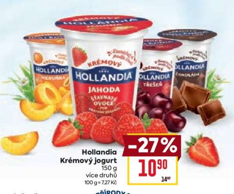 Hollandia Krémový jogurt