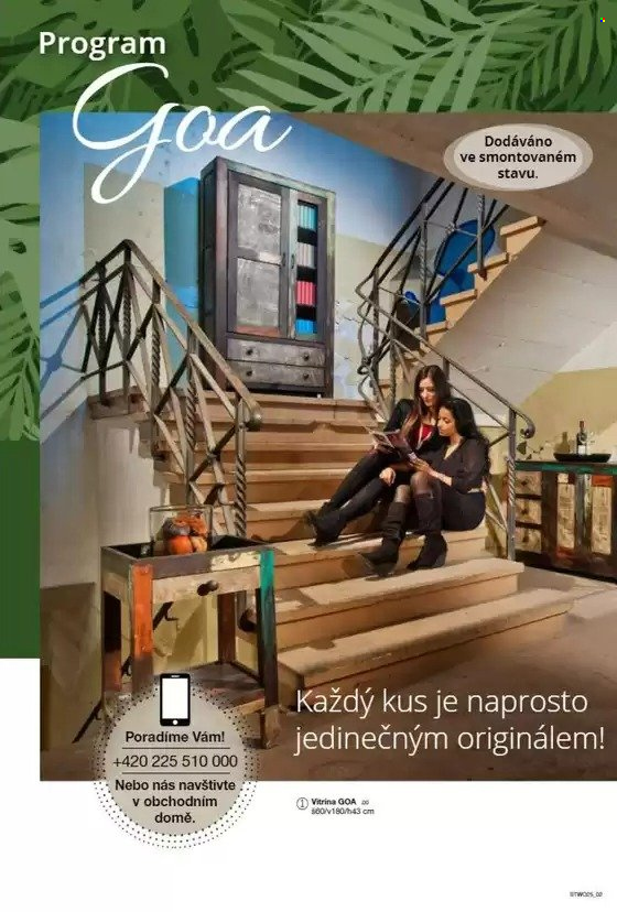 Leták SCONTO NÁBYTEK. Strana 1