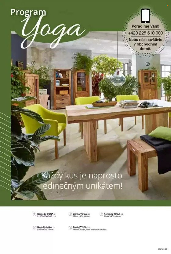 Leták SCONTO NÁBYTEK. Strana 1