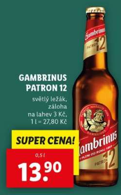 Gambrinus Patron 12