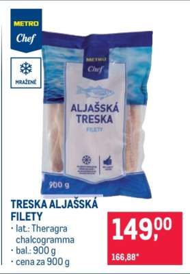 Treska aljašská filety