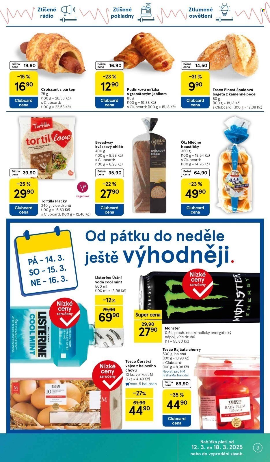 Leták TESCO - 12.3.2025 - 18.3.2025. Strana 1