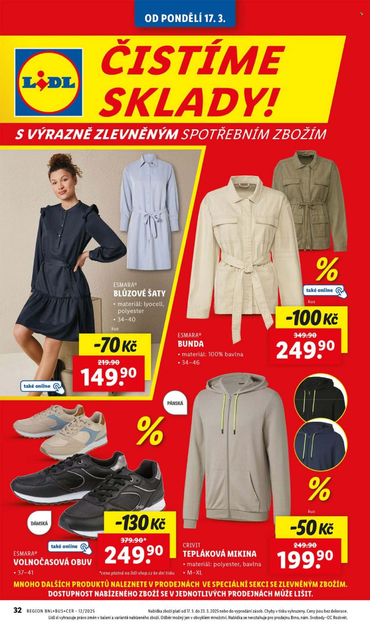 Leták Lidl - 17.3.2025 - 23.3.2025. Strana 1