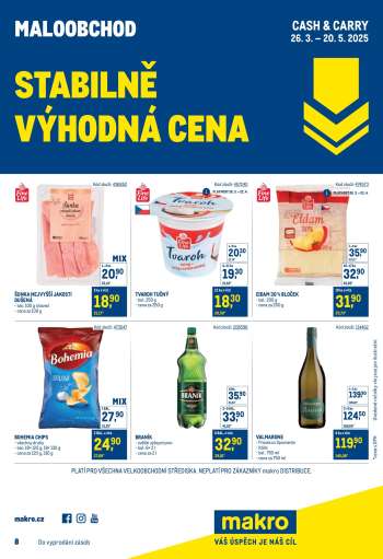 Leták MAKRO - 26.3.2025 - 20.5.2025.
