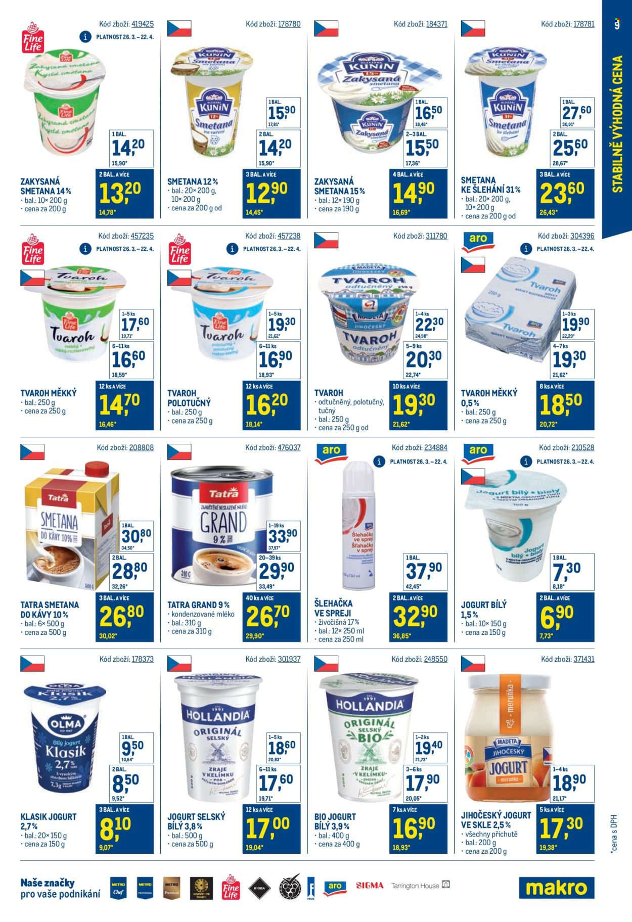 Leták MAKRO - 26.3.2025 - 20.5.2025. Strana 1