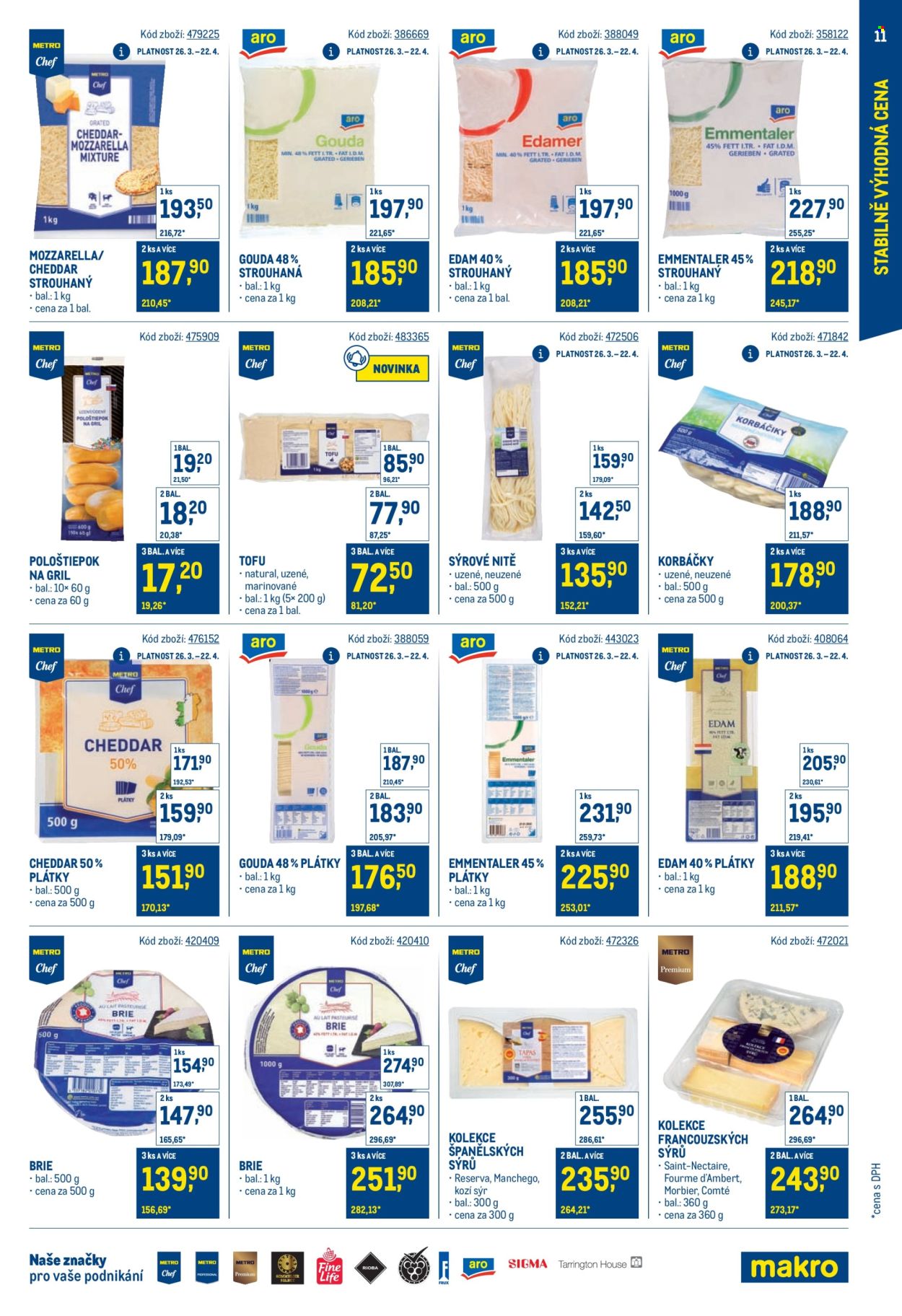 Leták MAKRO - 26.3.2025 - 20.5.2025. Strana 1