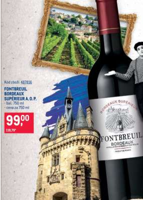FONTBREUIL BORDEAUX SUPÉRIEUR A.O.P.