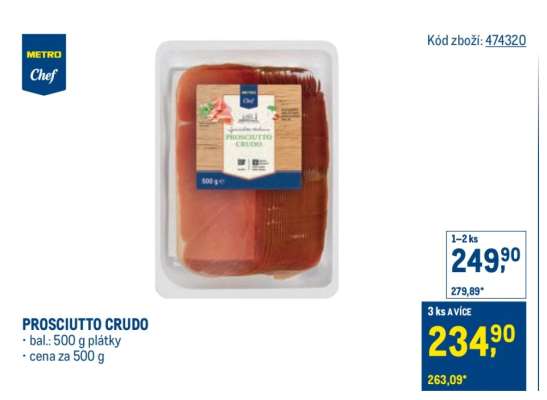 Prosciutto crudo