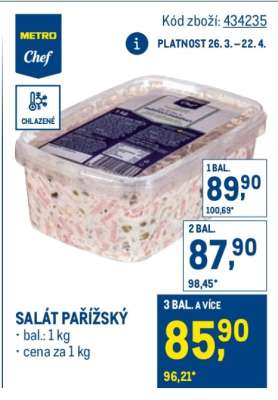 Salát pařížský
