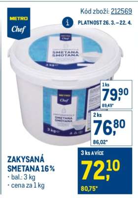 Zakysaná smetana 16%