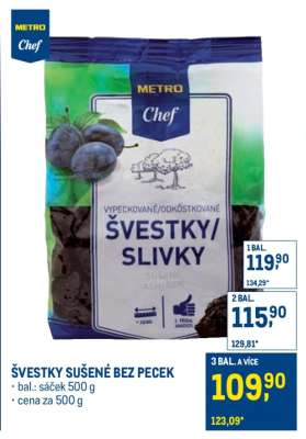 ŠVESTKY SUŠENÉ BEZ PECEK