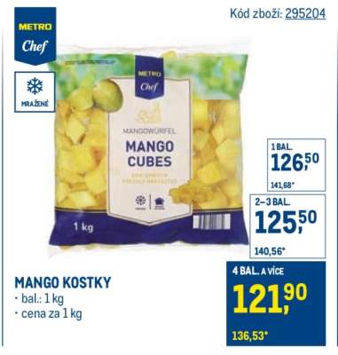Mango kostky