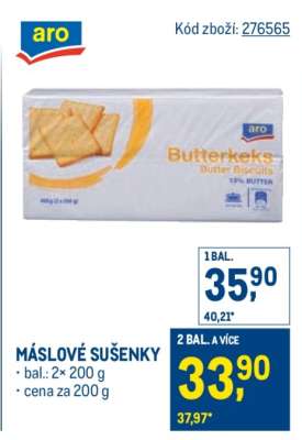 Máslové sušenky