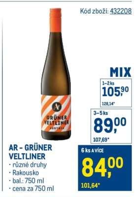 AR Grüner Veltliner