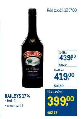 Baileys 17 %