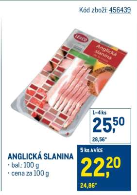 Anglická slanina