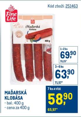 Maďarská klobása